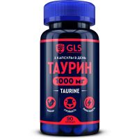 GLS Таурин 1000мг капсулы 400мг №90 капс БАД